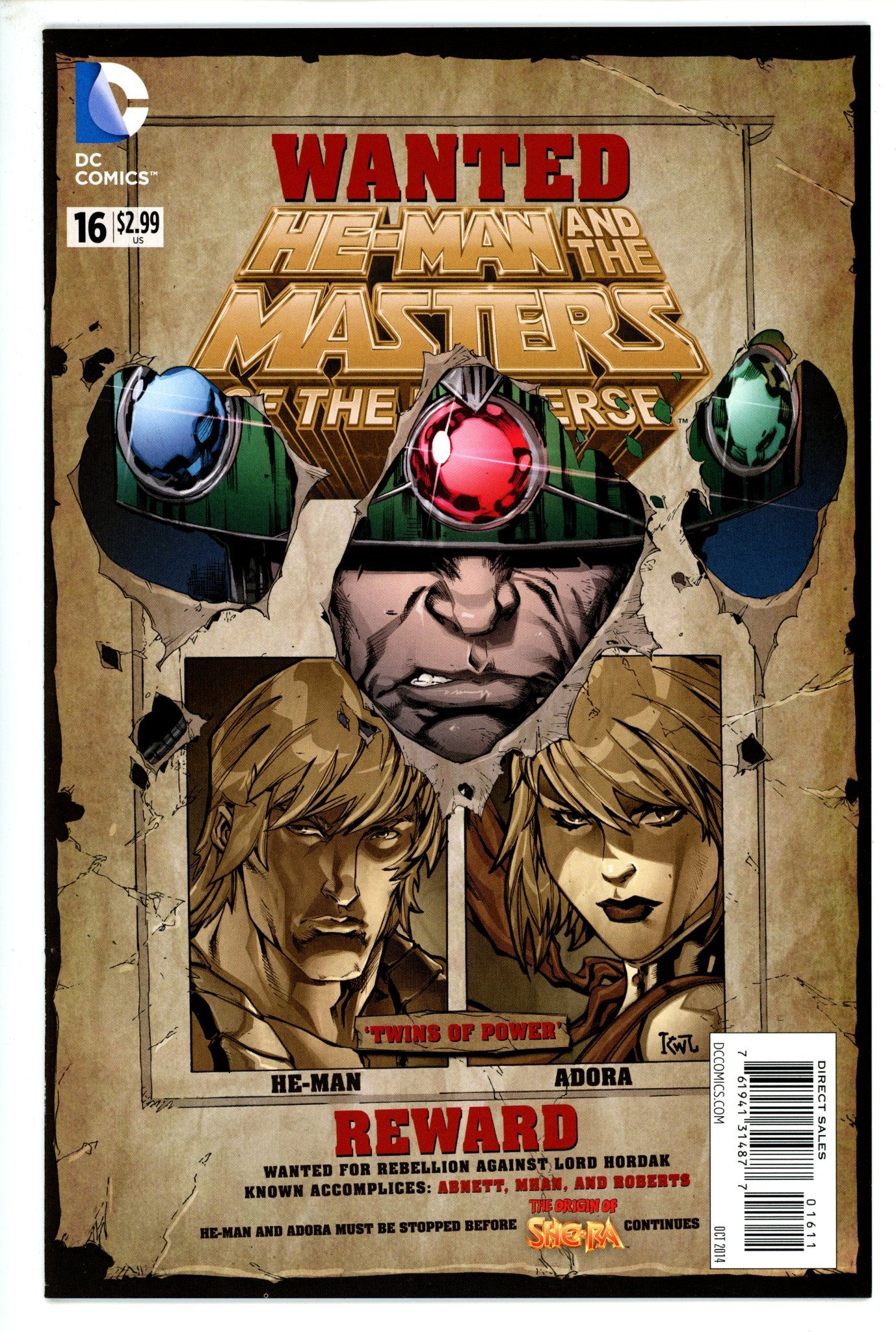 He-Man and the Masters of the Universe Vol 2 16 NM