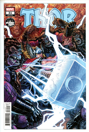 Thor Vol 6 31 Bradshaw Planet of the Apes Variant (2023)