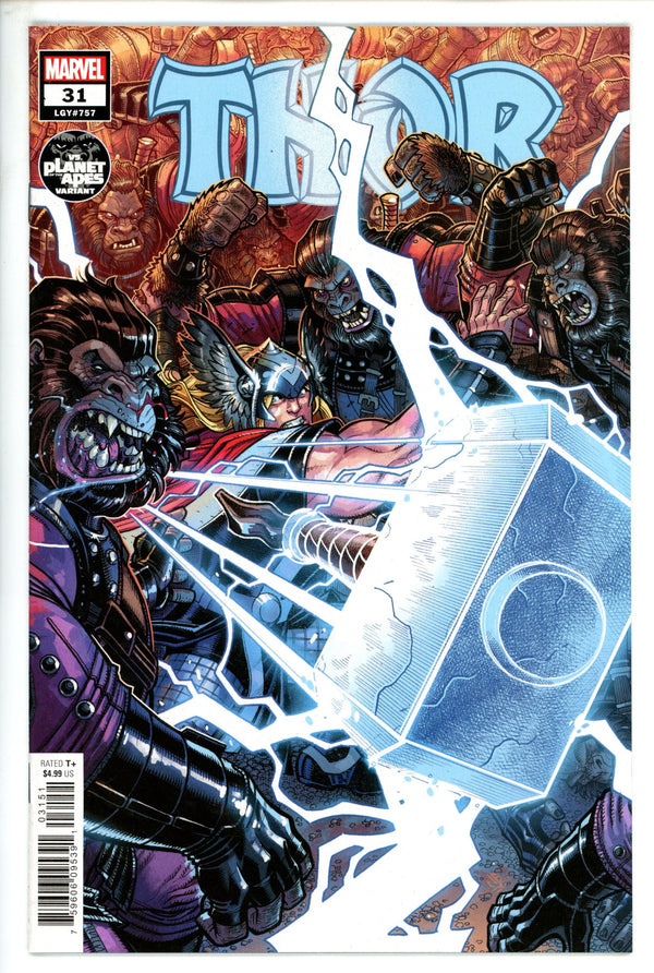 Thor Vol 6 31 Bradshaw Planet of the Apes Variant (2023)