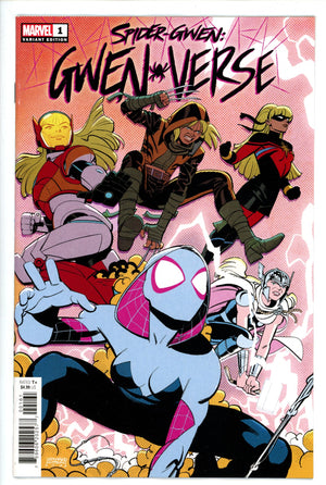 Spider-Gwen Gwenverse 1 Romero Variant NM+ (2022)