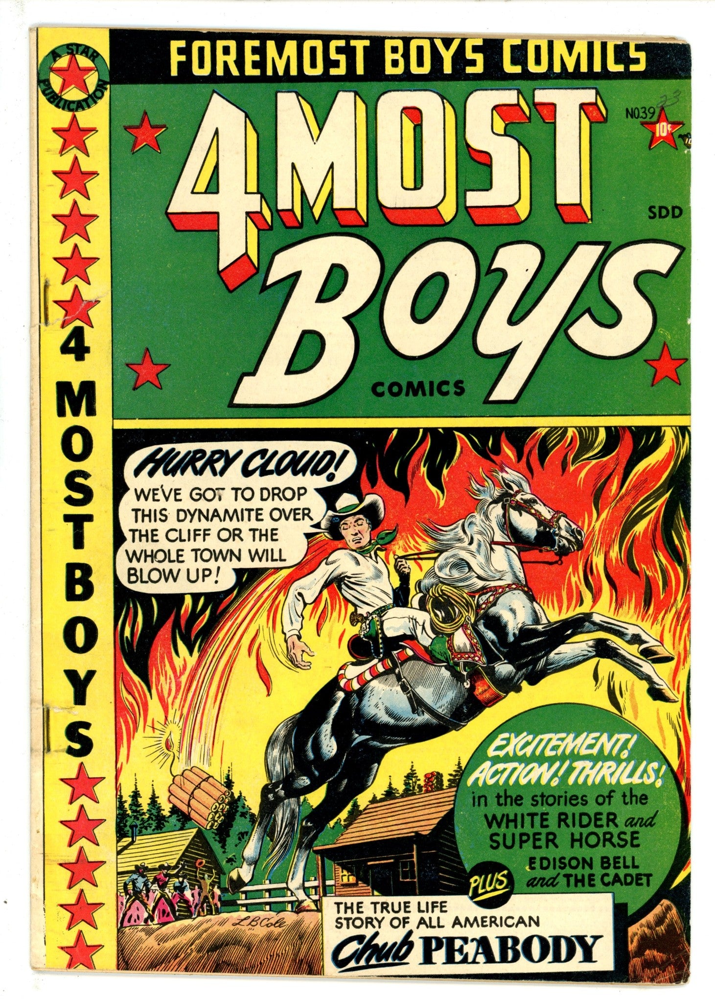 4Most Boys 39 Canadian Price Variant FN- (1949)