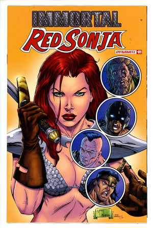 Immortal Red Sonja 1 Mychaels Variant (2022)