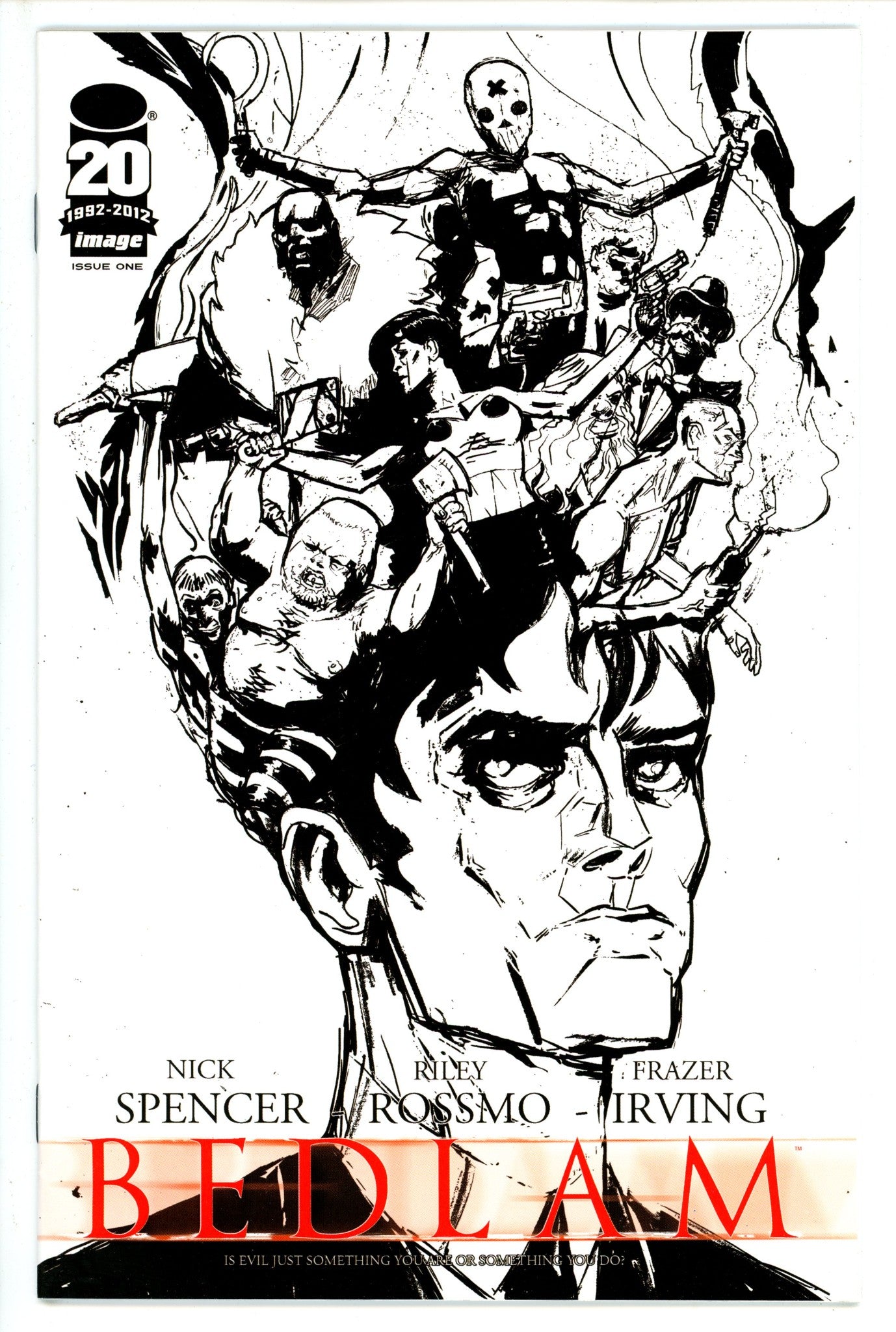 Bedlam 1 Nycc Sketch Variant VF- (2012)