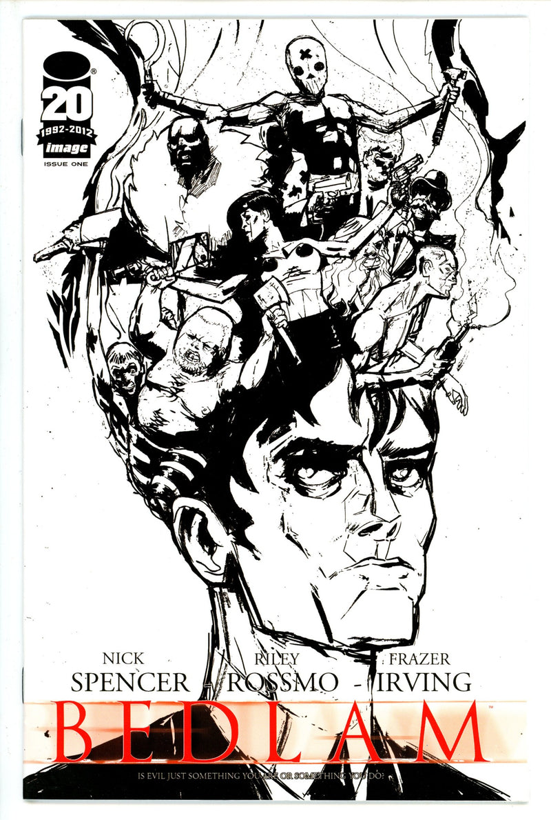 Bedlam 1 Nycc Sketch Variant VF- (2012)