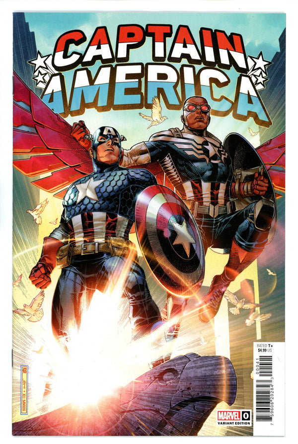 Captain America Vol 10 0 Cheung Variant NM-