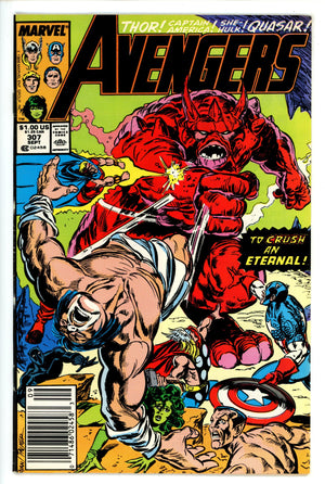 The Avengers Vol 1 307 Newsstand
