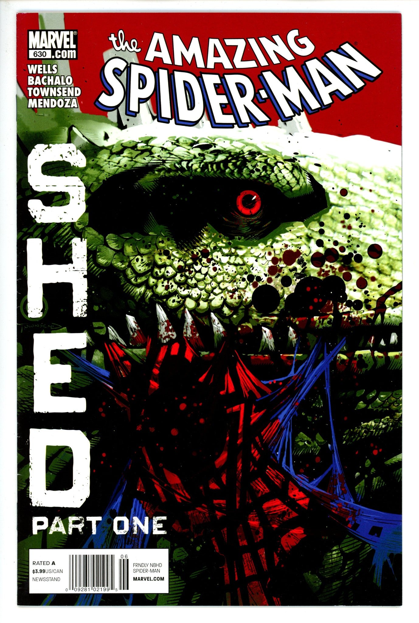 The Amazing Spider-Man Vol 2 630 Newsstand VF