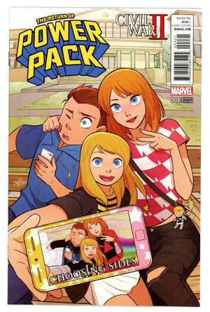 Civil War II: Choosing Sides 4 Gurihiru Variant