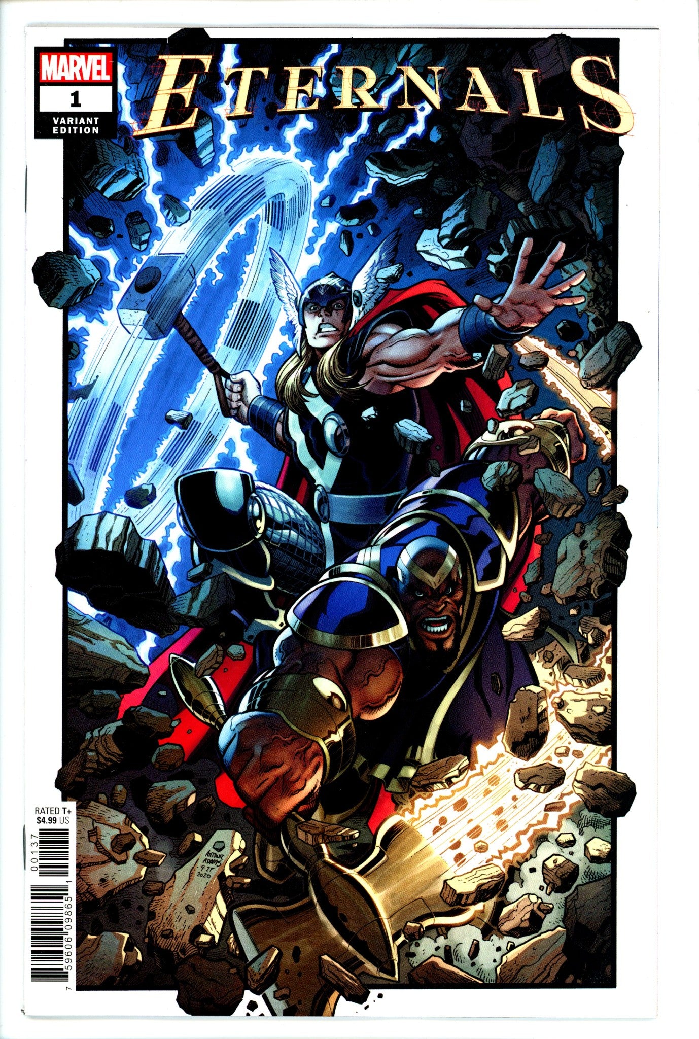 Eternals Vol 5 1 Adams Variant-Marvel-CaptCan Comics Inc