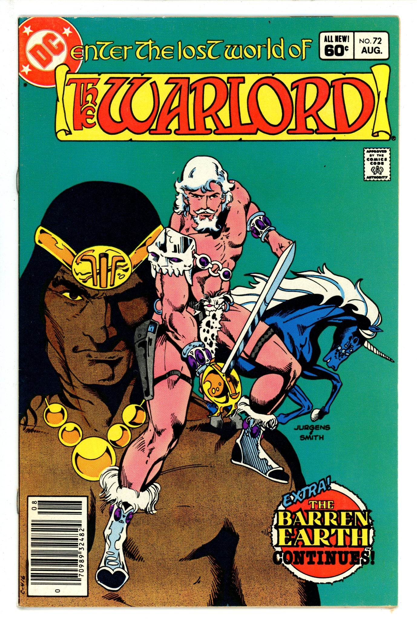 Warlord Vol 1 72 Newsstand (1983)