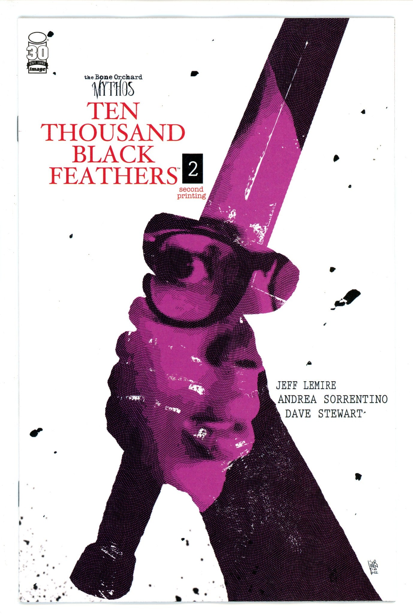 Bone Orchard Black Feathers 2 2Nd Print (2022)