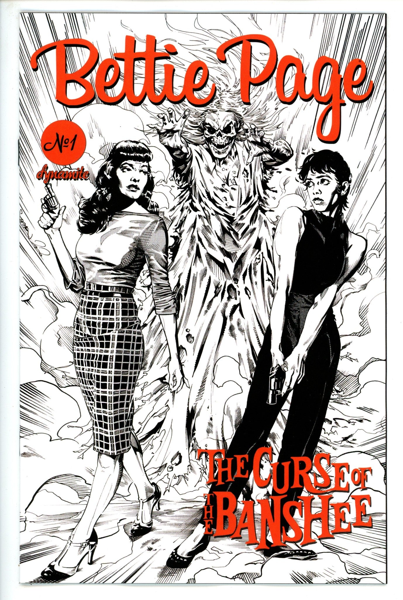 Bettie Page & Curse of the Banshee 1 Mooney Variant