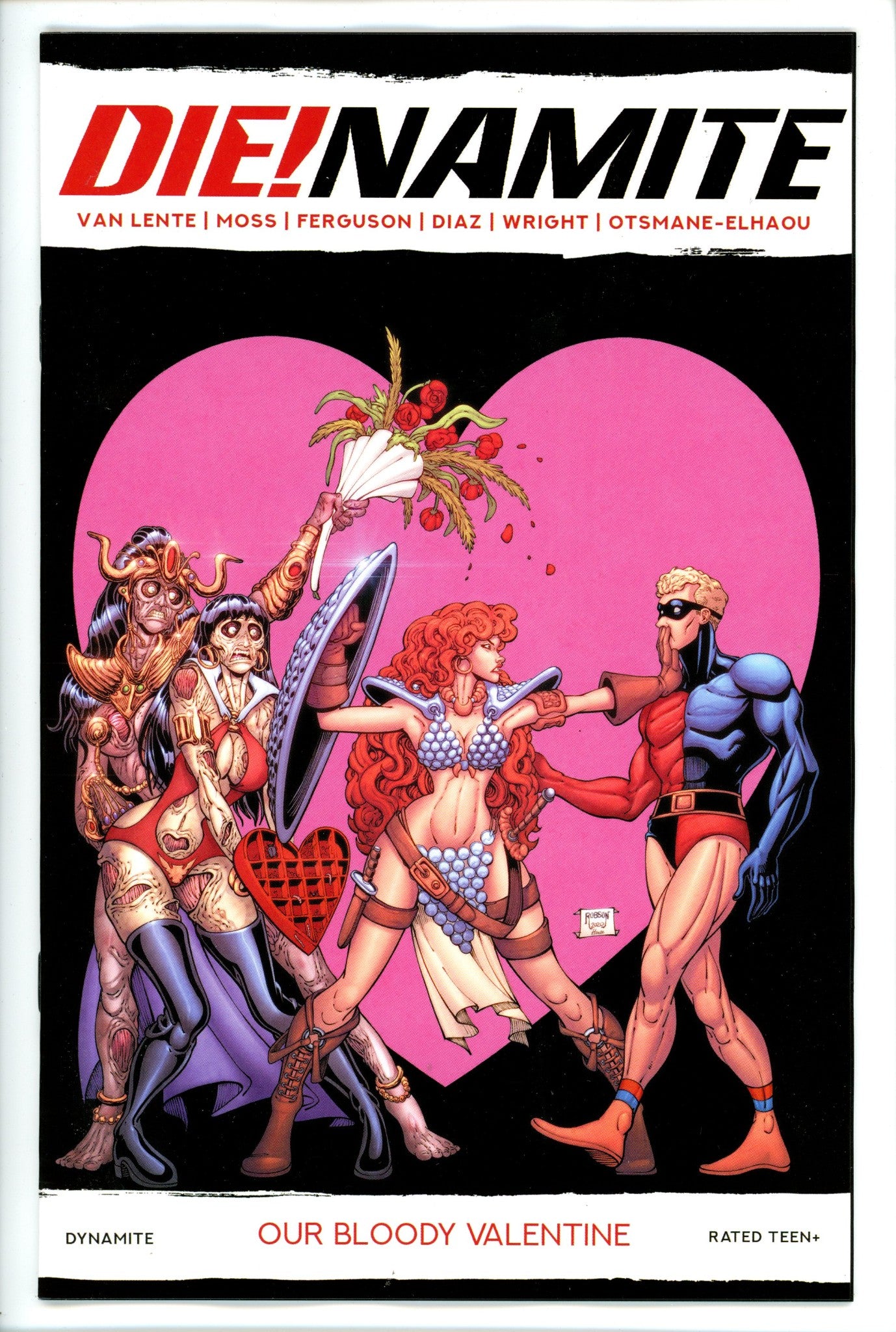 DIE!namite Bloody Valentine 1 Robson Variant-Dynamite-CaptCan Comics Inc