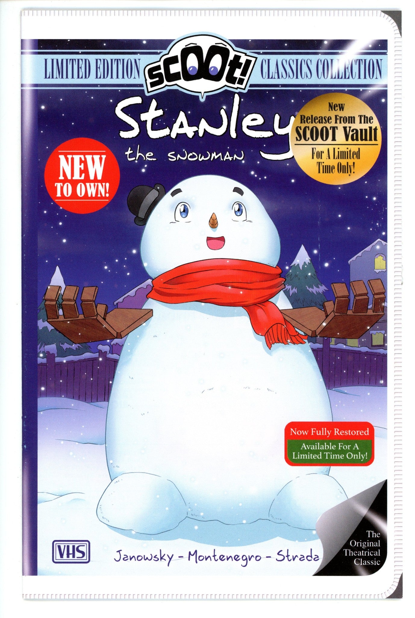 Stanley the Snowman 1 VHS Variant