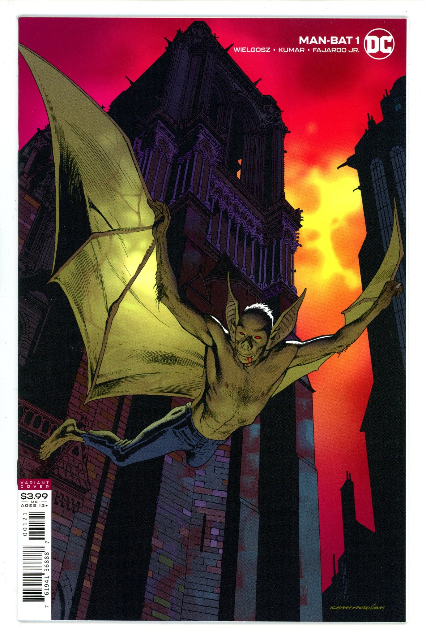 Man-Bat Vol 5 1 Nowlan Variant