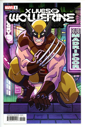 X Lives of Wolverine 1 Nauck Variant NM