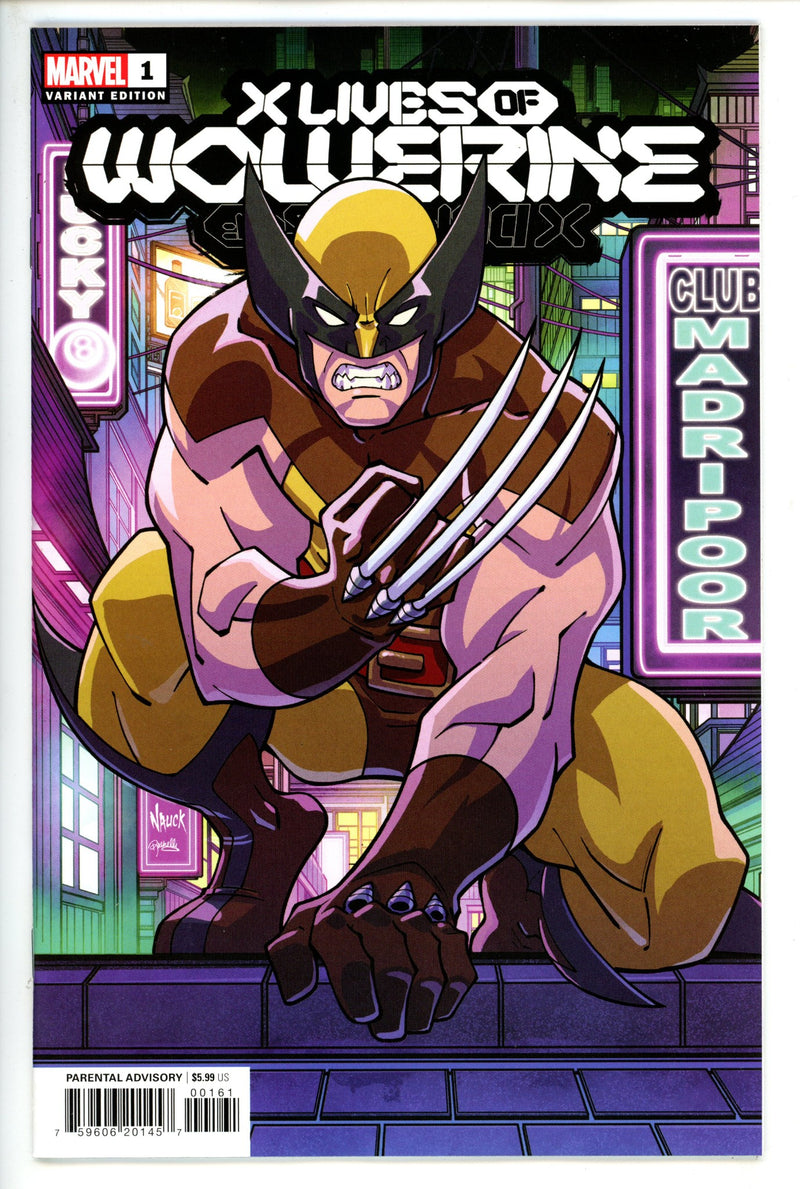 X Lives of Wolverine 1 Nauck Variant NM