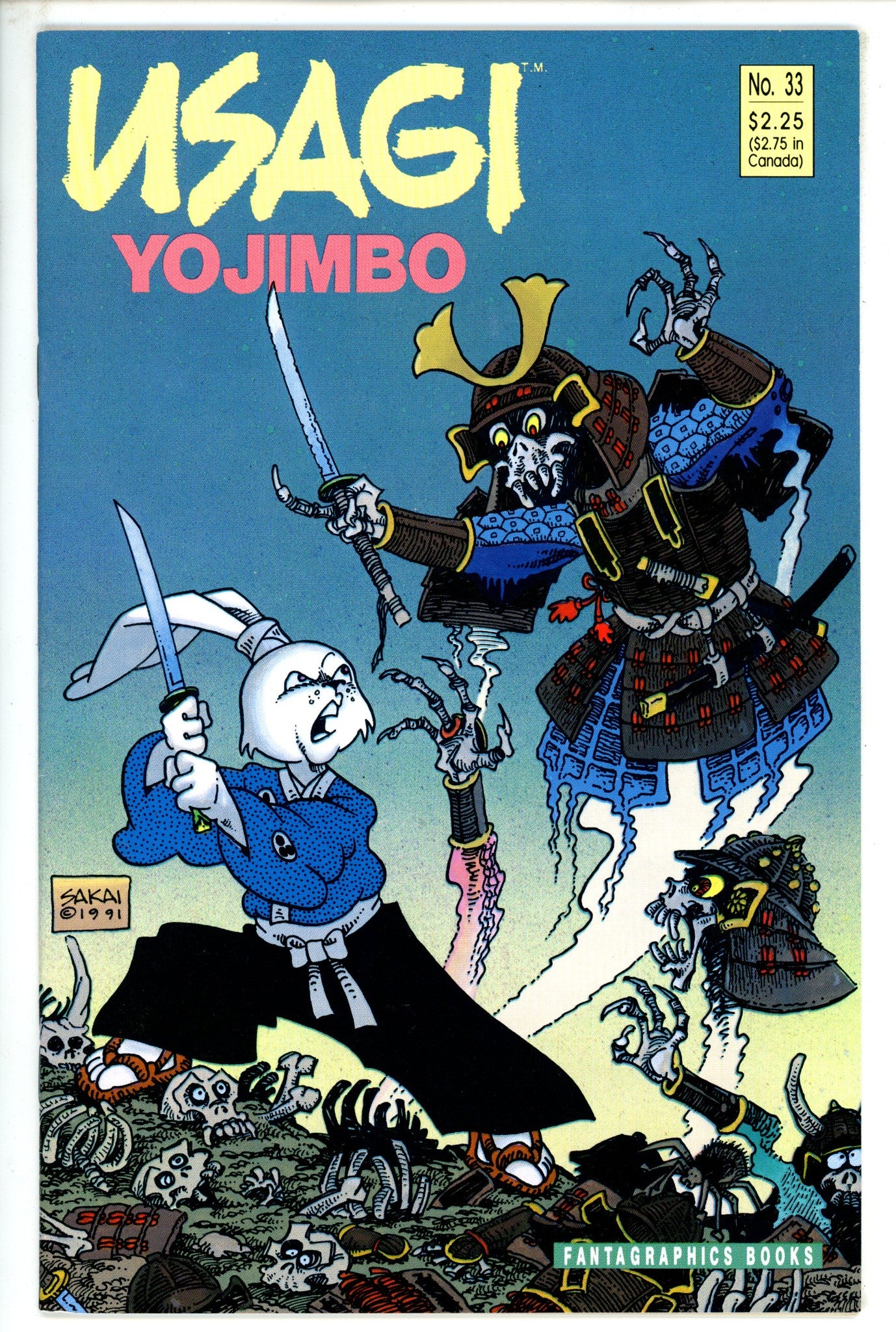 Usagi Yojimbo Vol 1 33 VF/NM (1992)