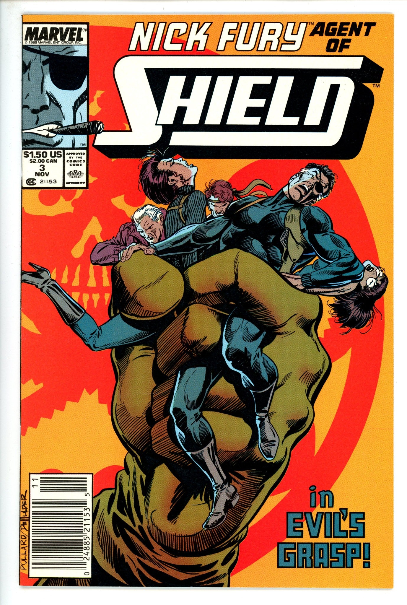 Nick Fury, Agent of S.H.I.E.L.D. Vol 4 3 Newsstand