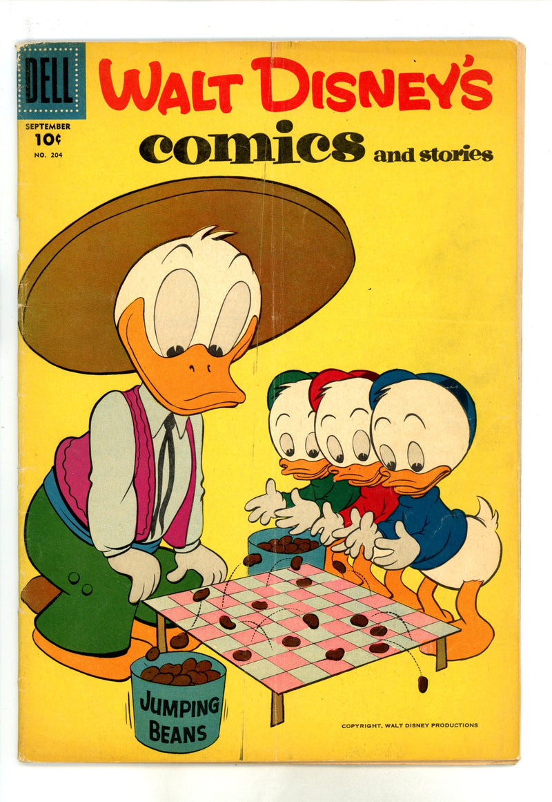 Walt Disney's Comics and Stories Vol 17 12 (204) VG