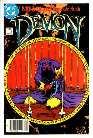 The Demon Vol 2 3 Canadian Price Variant VF (1987)