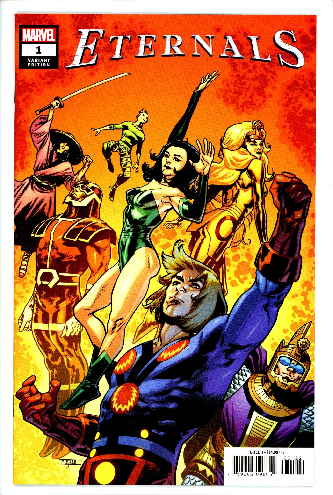 Eternals Vol 5 1 Asrar Variant-Marvel-CaptCan Comics Inc