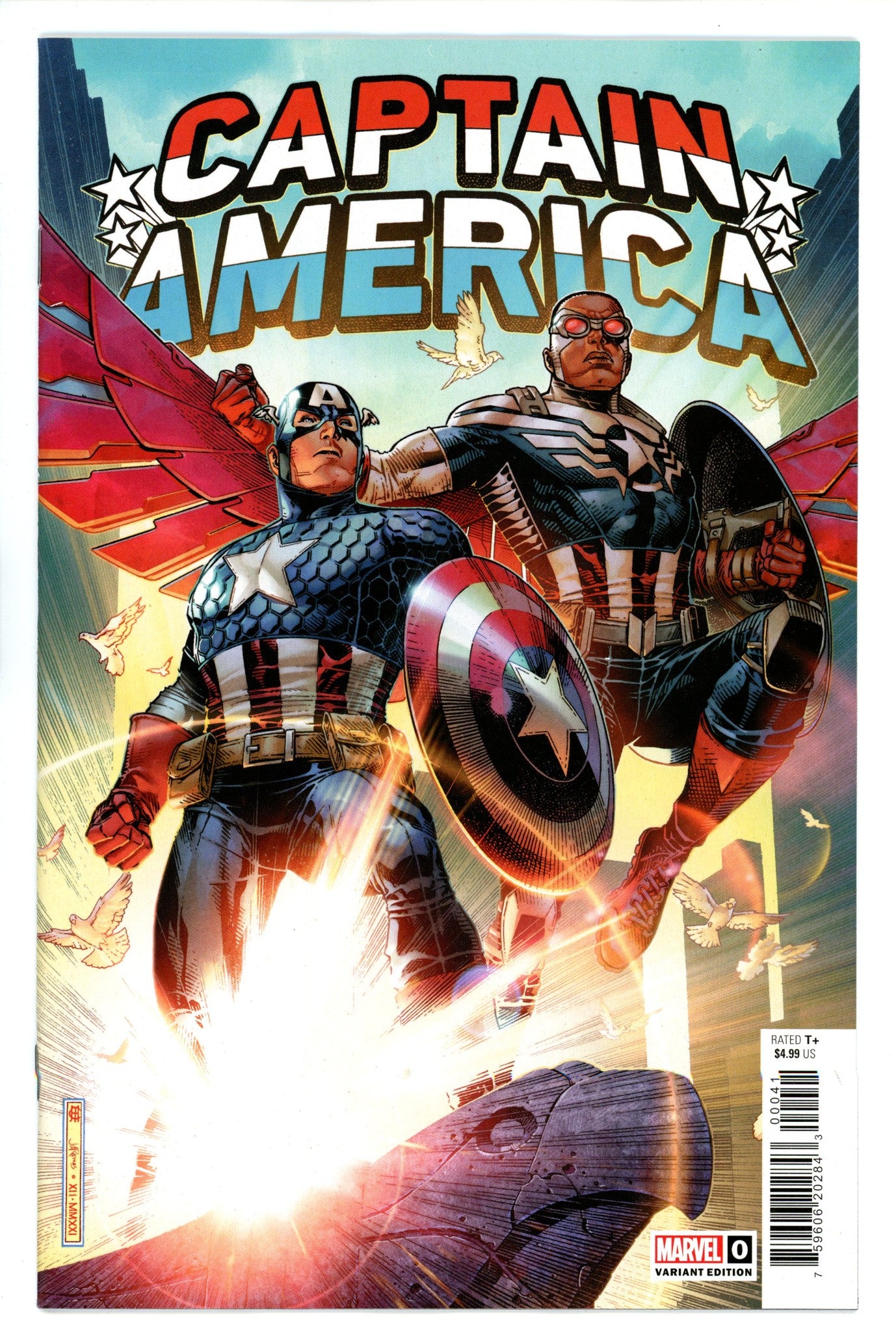Captain America Vol 10 0 Cheung Variant NM (2022)