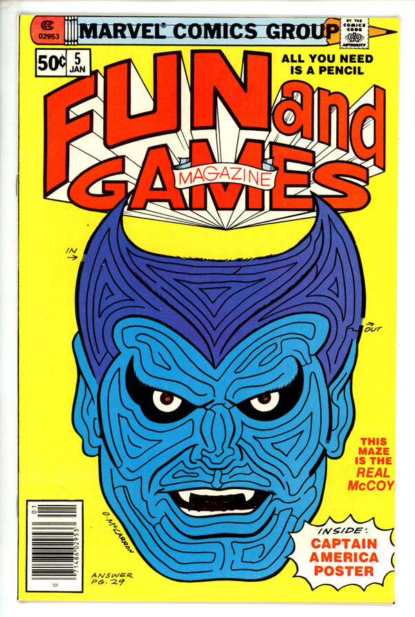 Fun and Games Magazine 5 VF+ (1980)