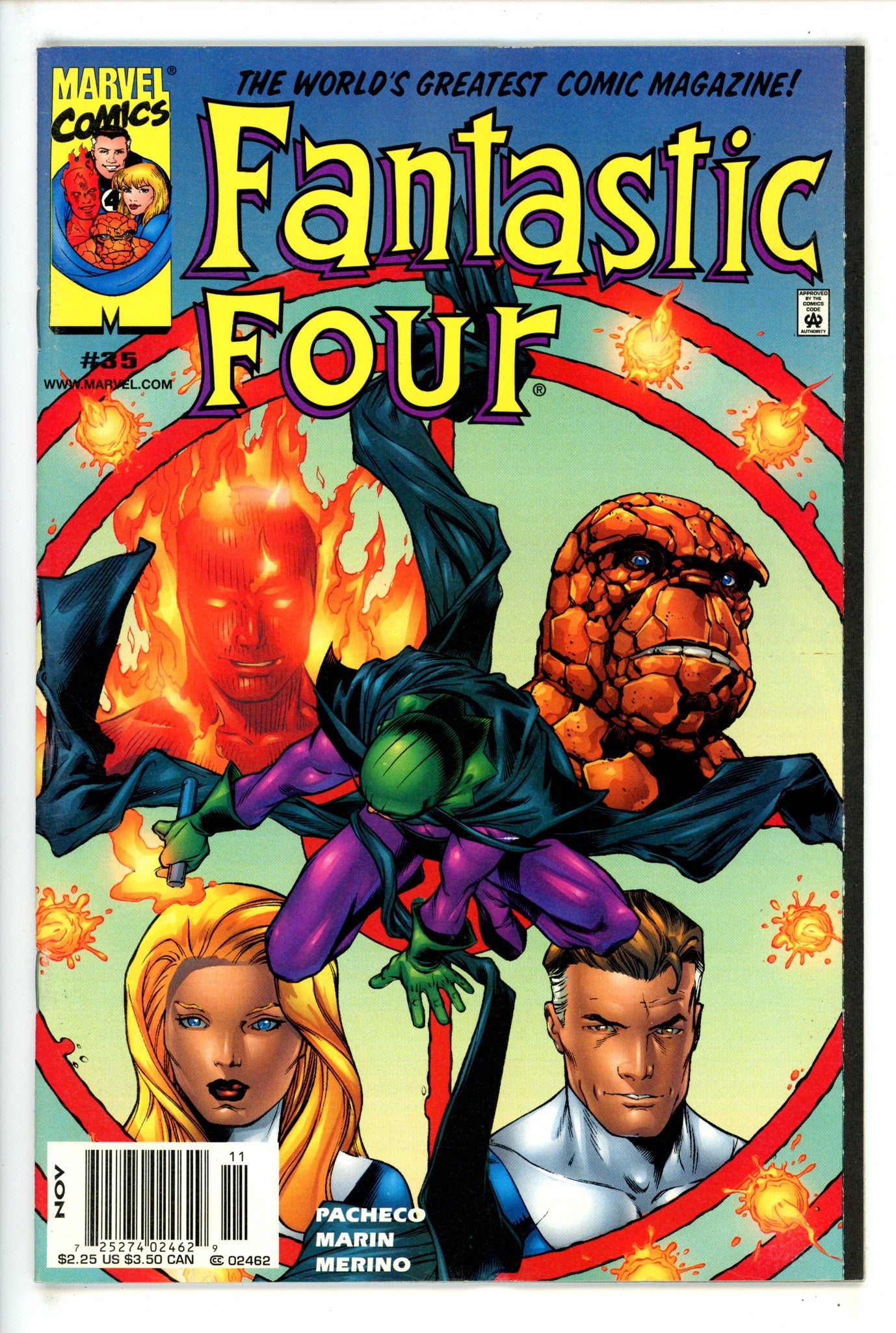 Fantastic Four Vol 3 35 Newsstand