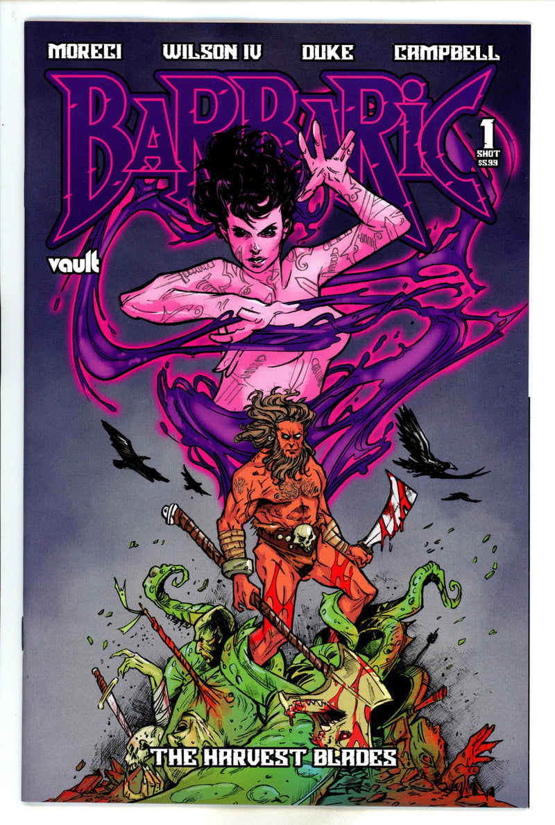 Barbaric Harvest Blades 1 Leiz Variant NM+