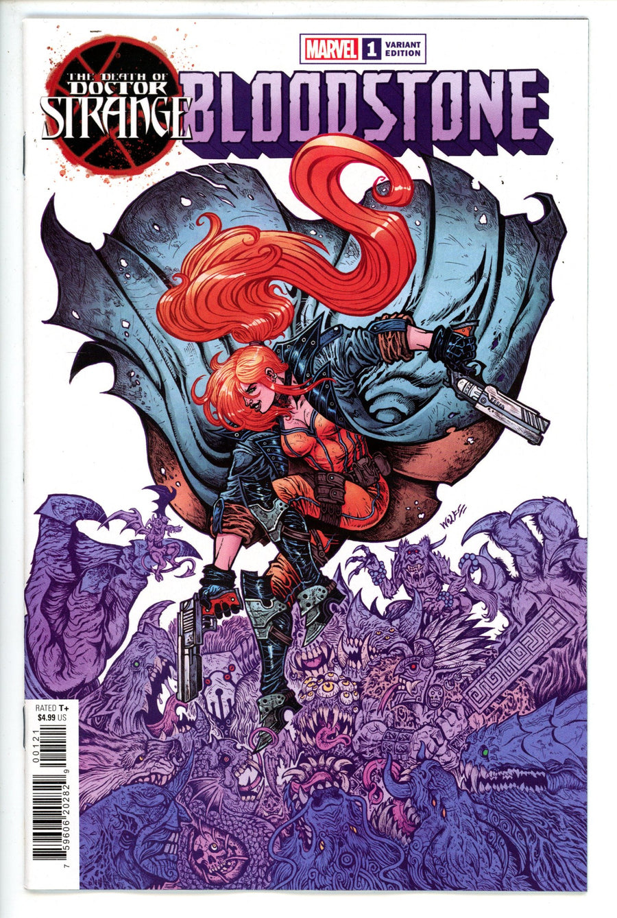 Death of Doctor Strange Bloodstone 1 Wolf Variant ONE PER CUSTOMER
