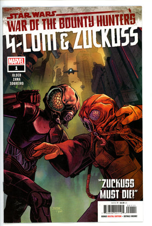 Star Wars War of the Bounty Hunters 4-Lom Zuckuss 1 (2021)