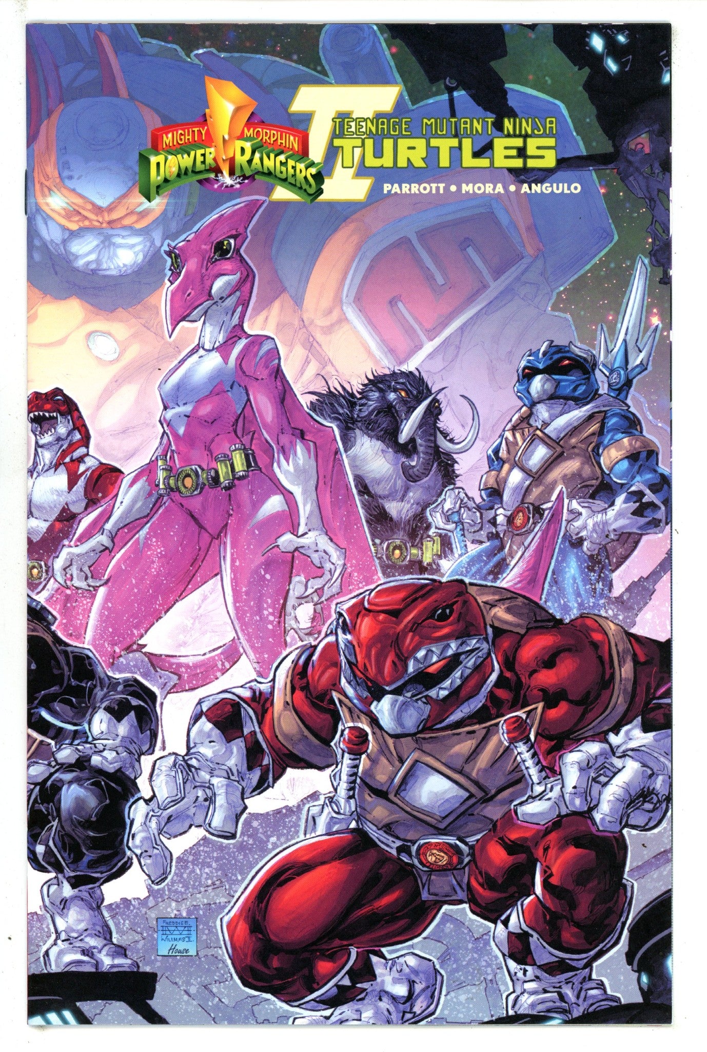 Mighty Morphin Power Rangers / Teenage Mutant Ninja Turtles II 5 Ii Exclusive Variant (2023)