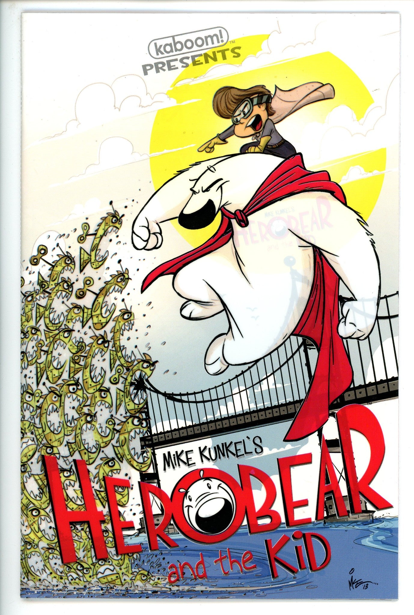 Herobear and the Kid 1 Variant NM-Boom-CaptCan Comics Inc