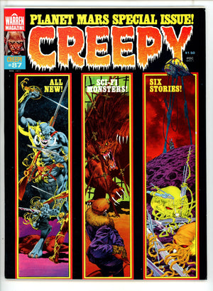 Creepy 87 Canadian Price Variant VF+ (1977)