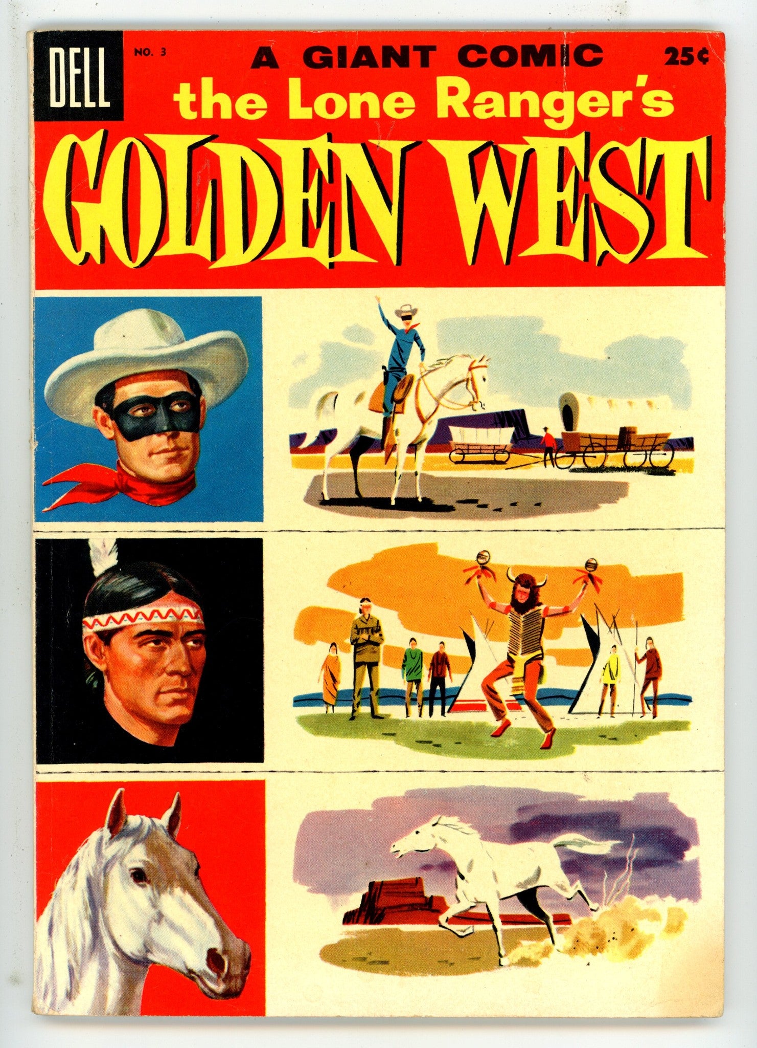 The Lone Ranger's Golden West 3 FN- (1955)