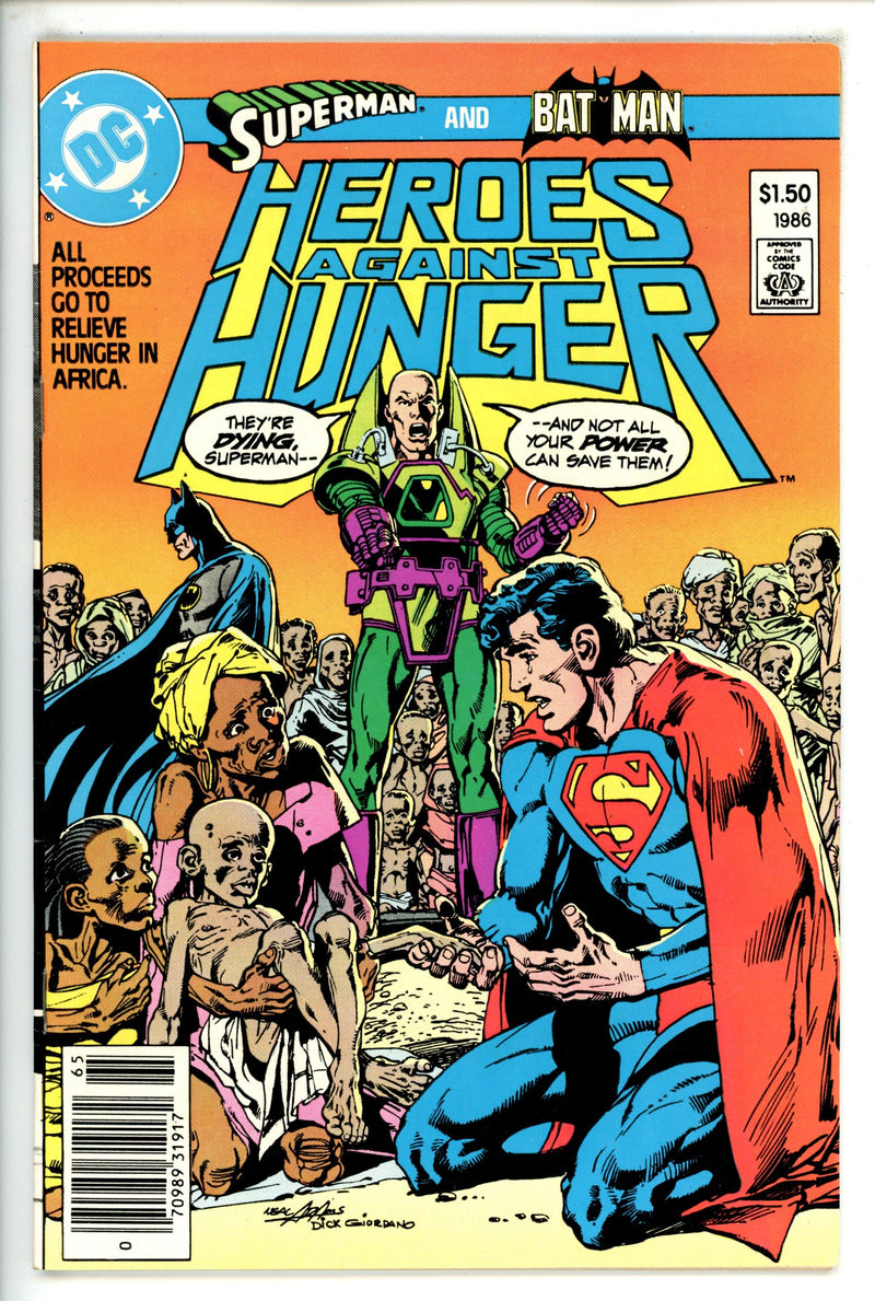 Heroes Against Hunger 1 Newsstand