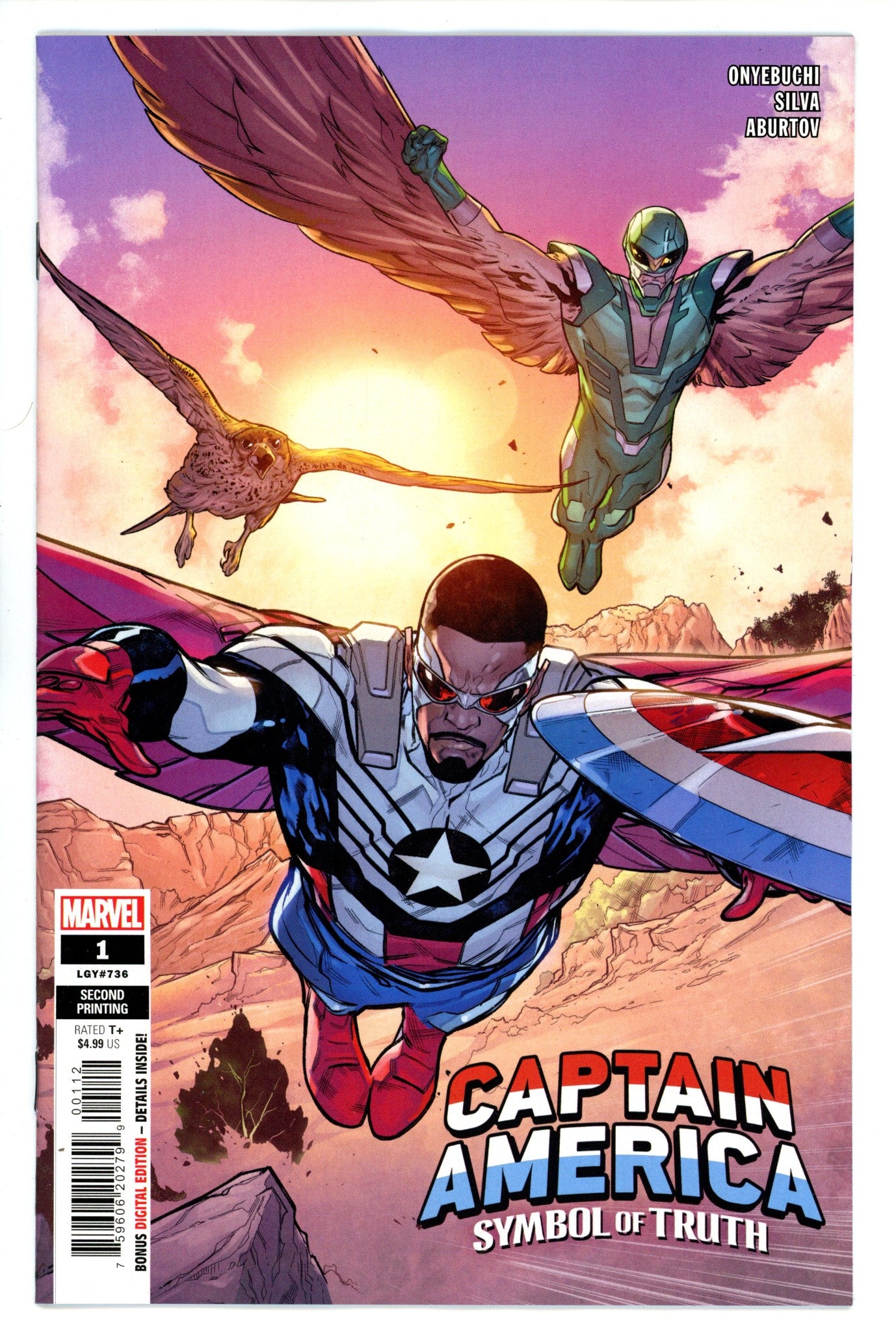 Captain America Symbol of Truth 1 2nd Print (2022)