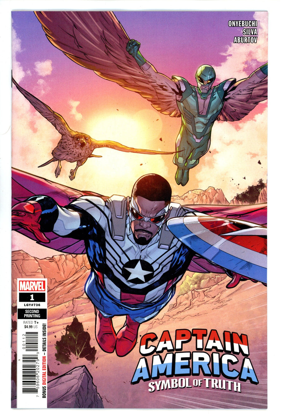 Captain America Symbol of Truth 1 2nd Print (2022)