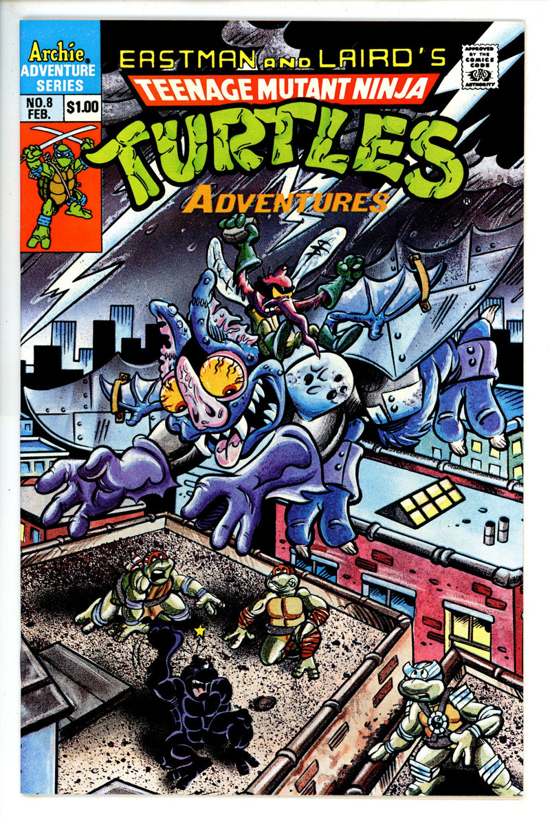 Teenage Mutant Ninja Turtles Adventures Vol 2 8 NM