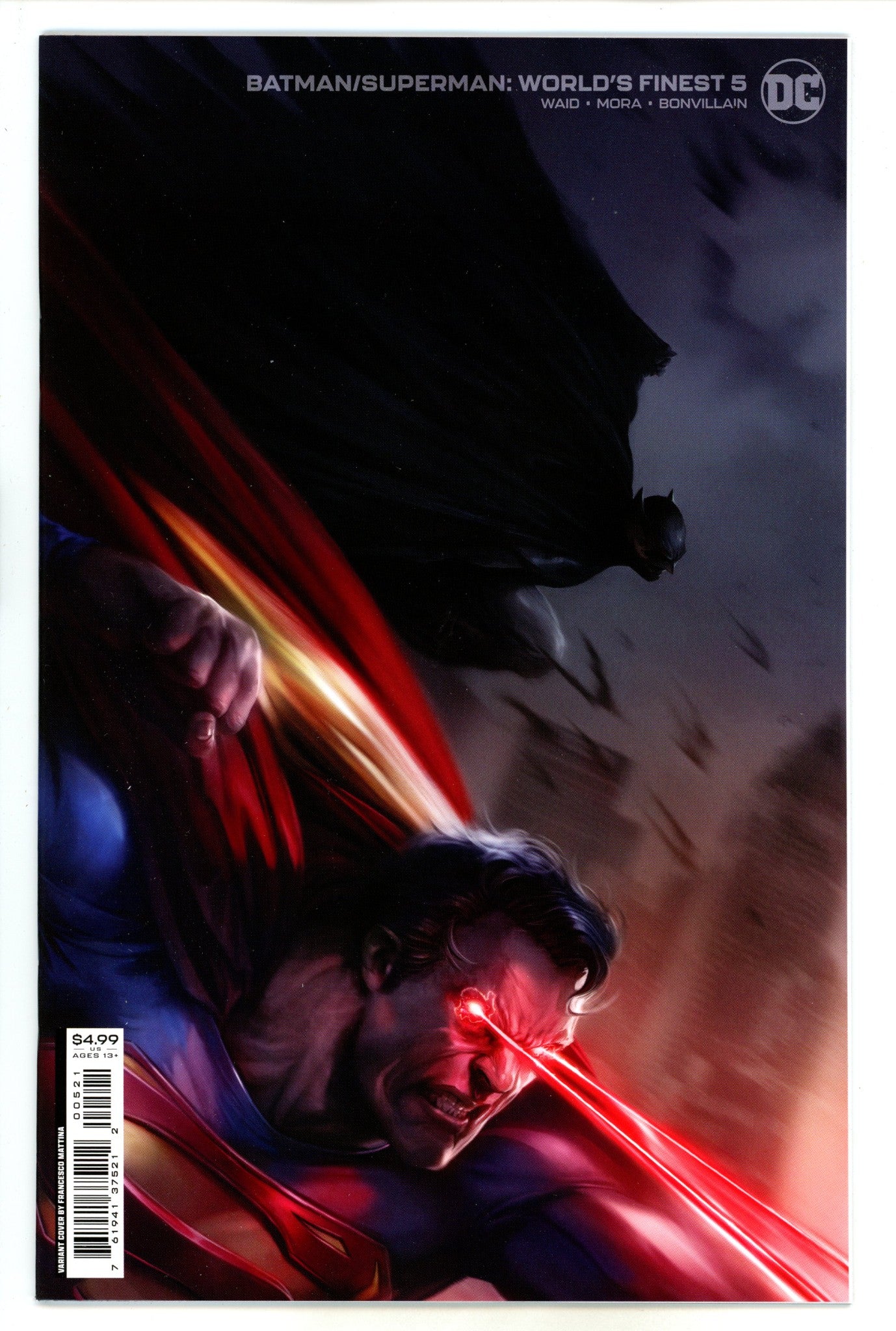 Batman / Superman Worlds Finest 5 Mattina Variant (2022)