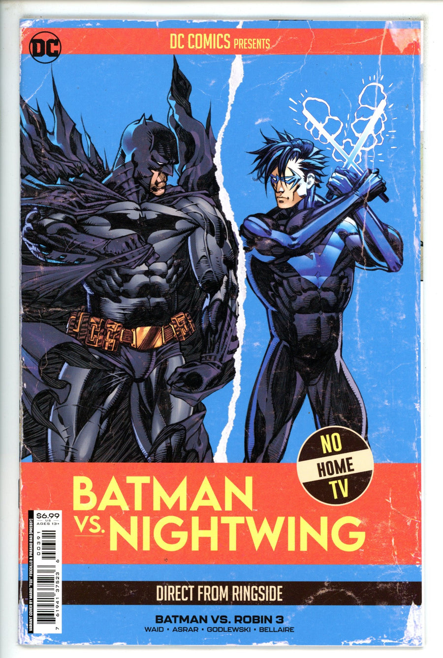 Batman vs Robin 3 Foccillo Variant (2022)