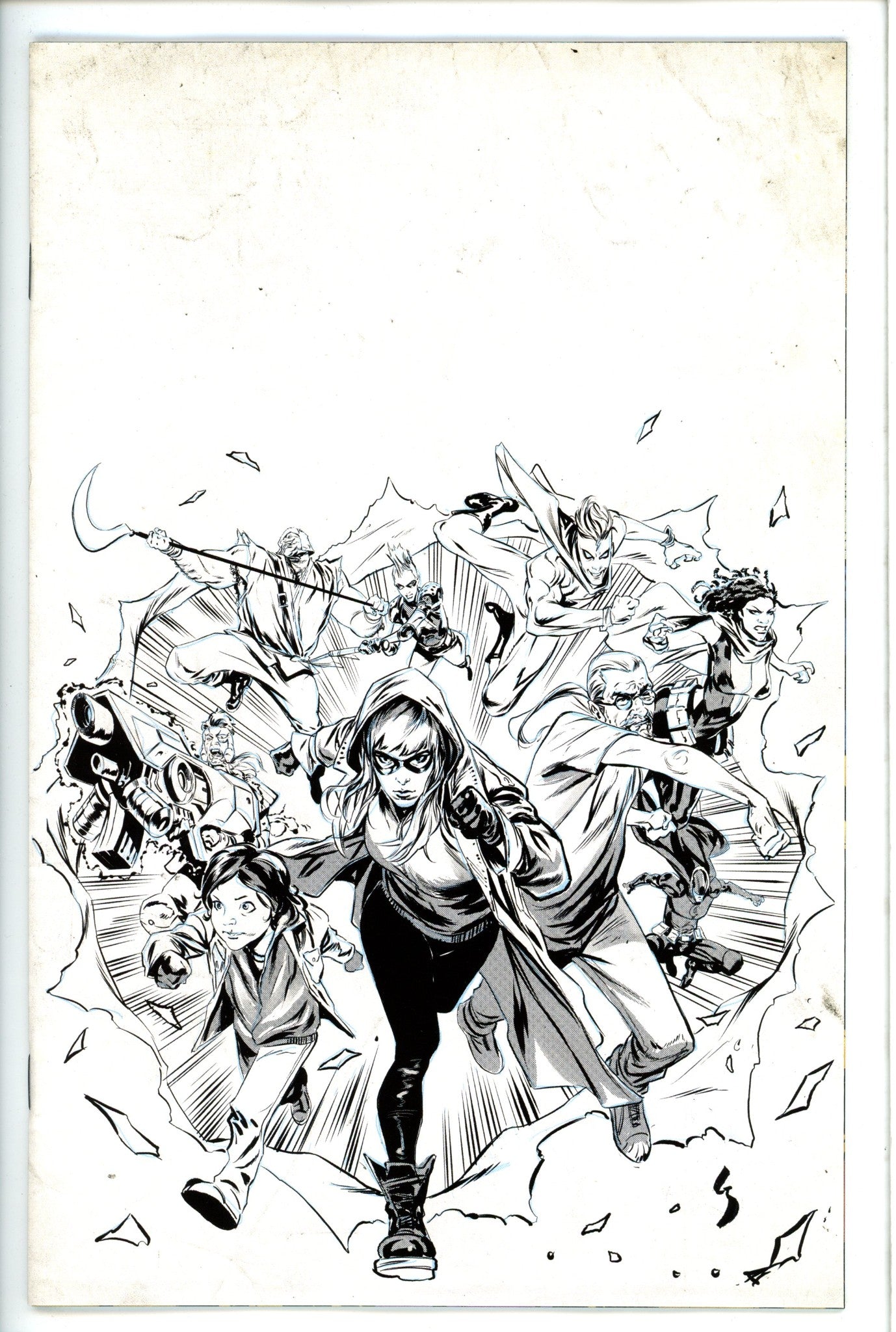 Crossover 4 Shaw Variant NM-Image-CaptCan Comics Inc