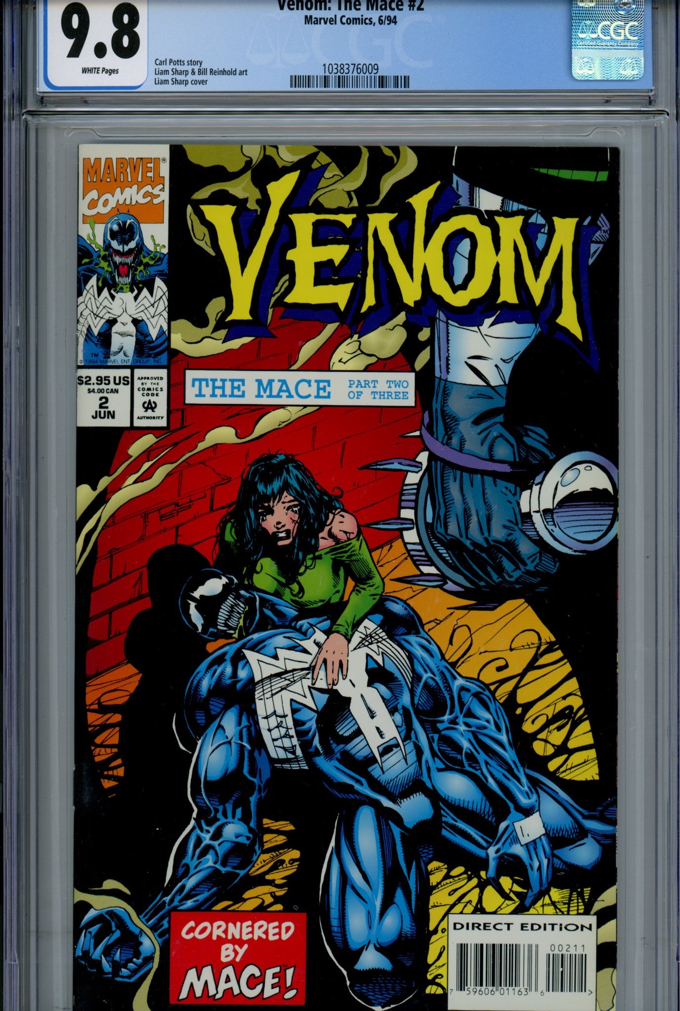 Venom: The Mace 2 CGC 9.8 (1994)