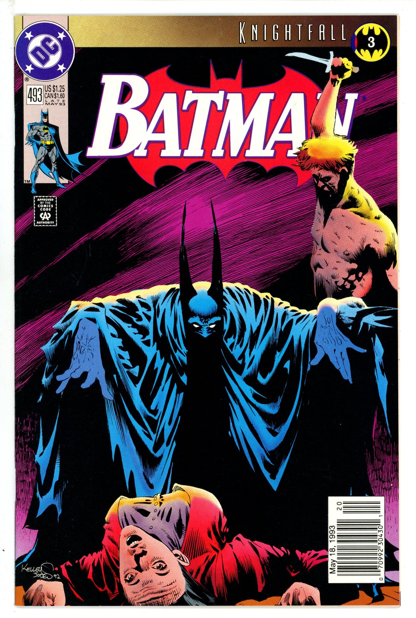 Batman Vol 2 493 Newsstand NM (1993)