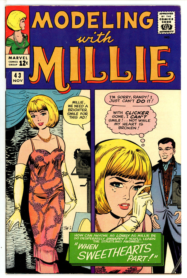 Modeling with Millie 43 FN/VF (1965)