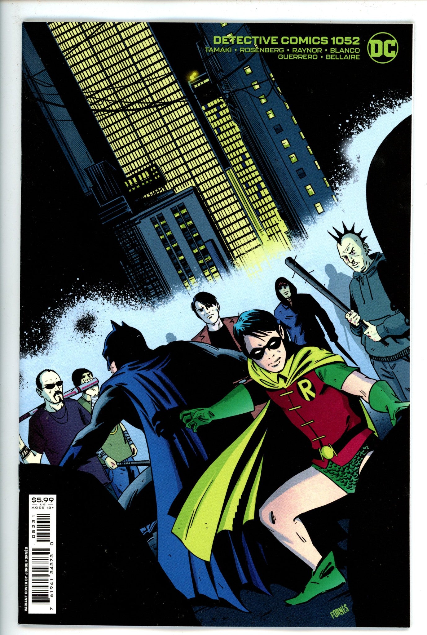 Detective Comics Vol 3 1052 Fornes Variant NM