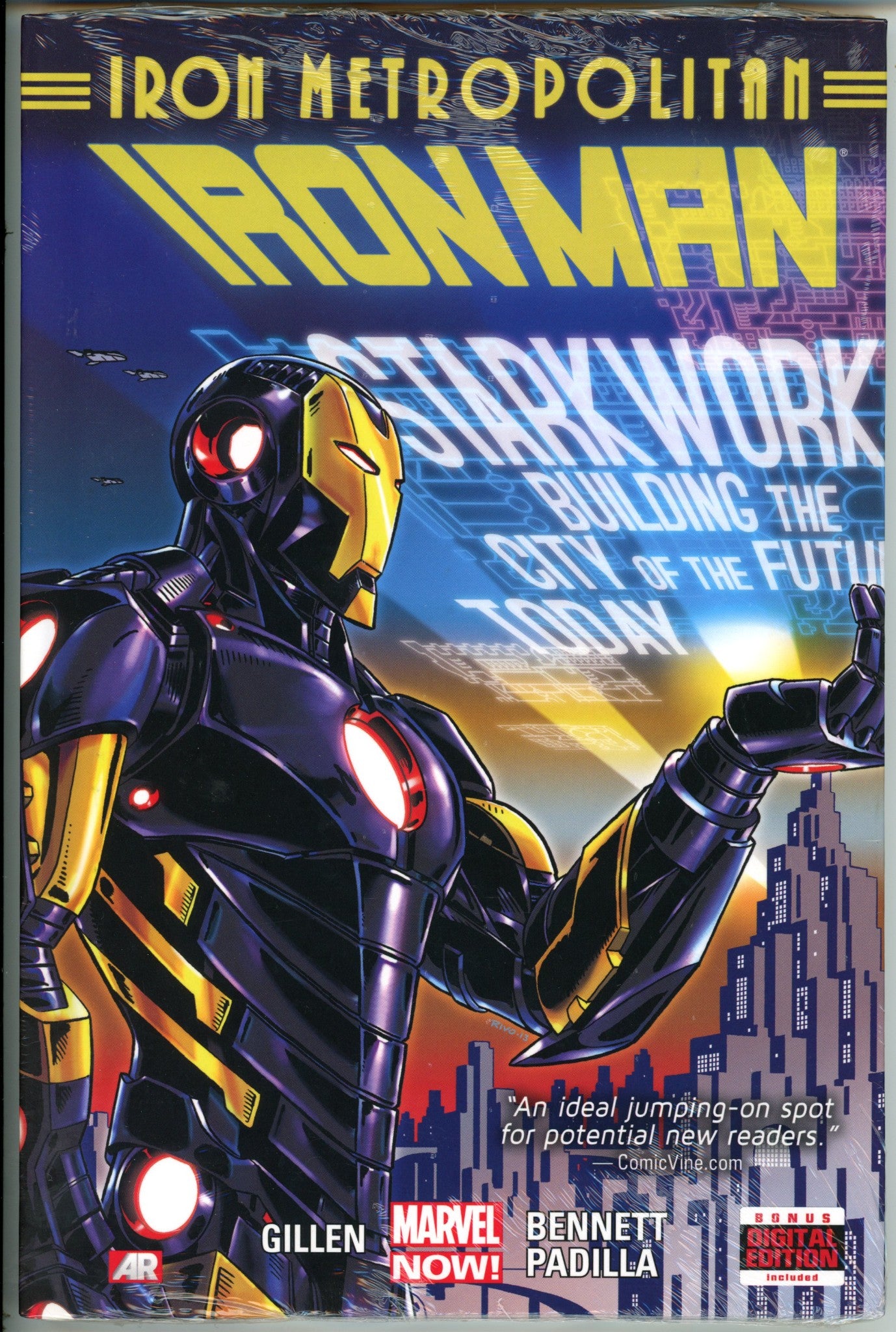 Iron Man Vol 4 Iron Metropolitan HC