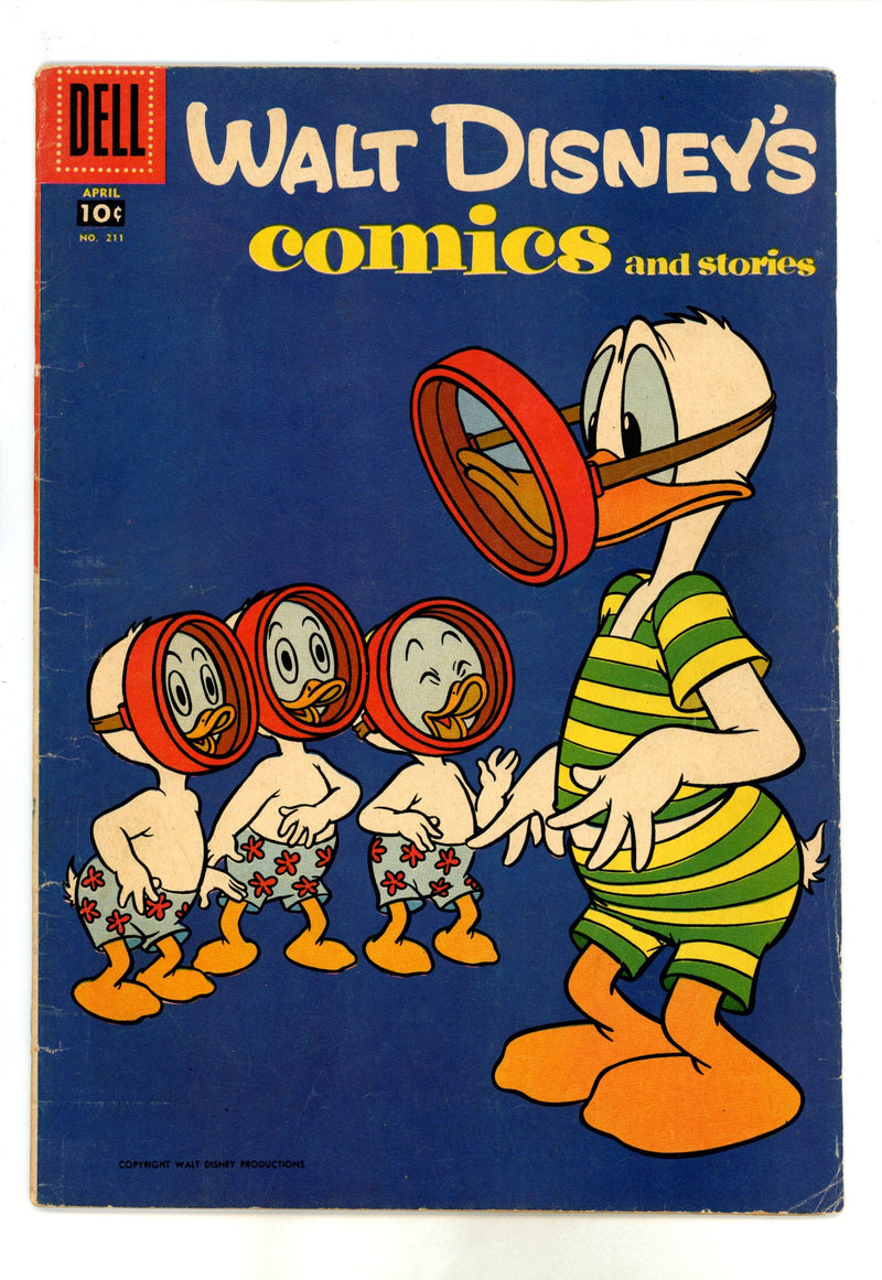 Walt Disney's Comics and Stories Vol 18 7 (211) VG+