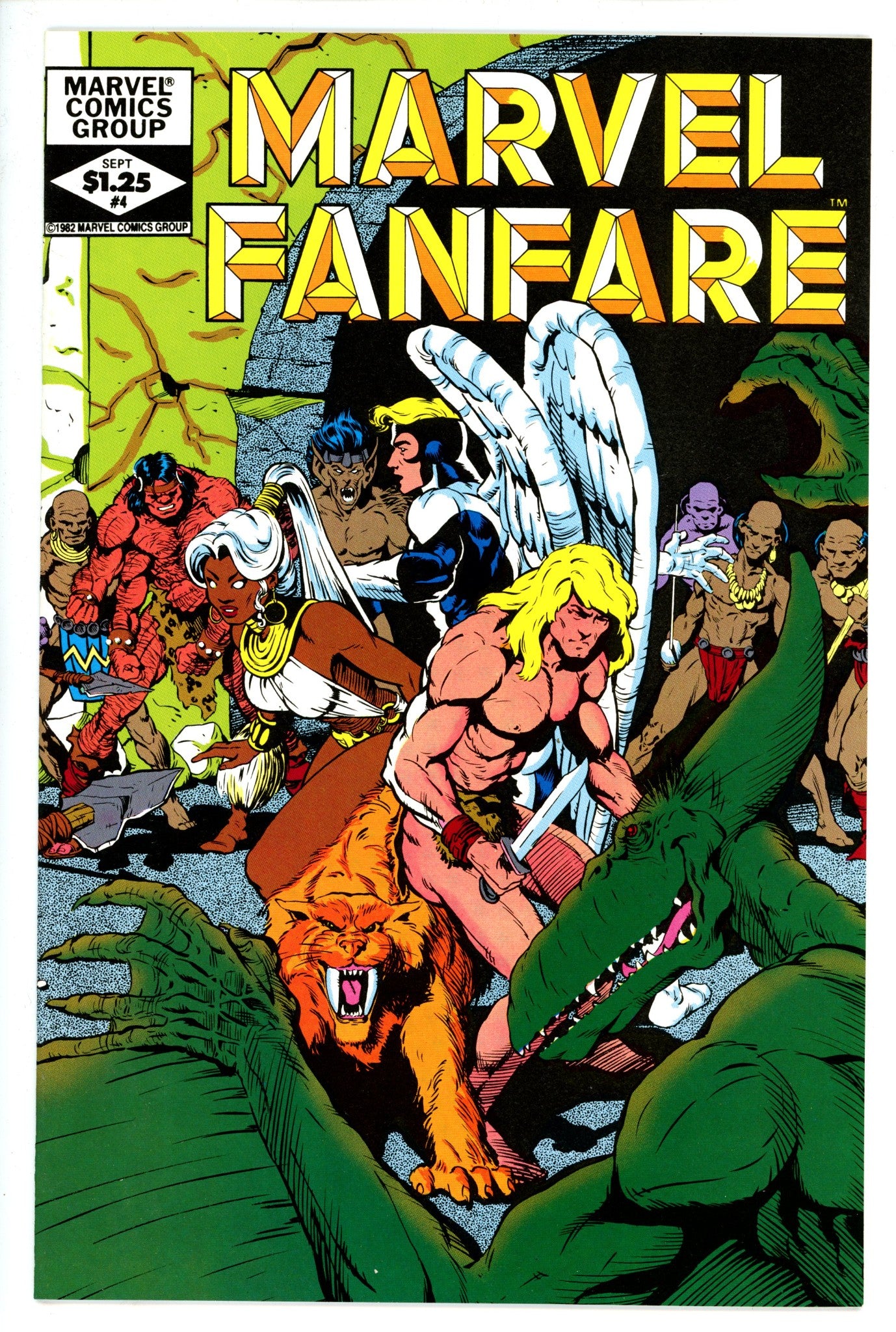 Marvel Fanfare Vol 1 4